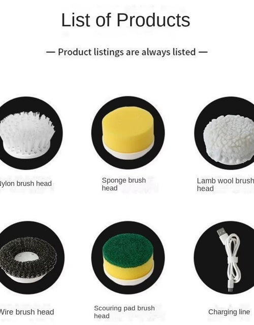 Load image into Gallery viewer, PowerClean™ LA1 Pro Spin Scrubber – Deep Clean. Zero Effort. Total Shine
