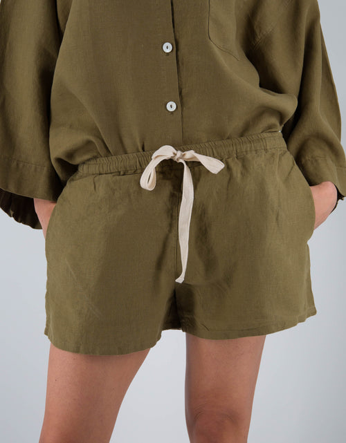 Load image into Gallery viewer, Lee Linen Shorts
