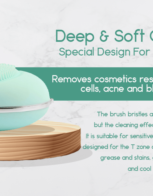 Load image into Gallery viewer, Electric Facial Cleansing Brush
