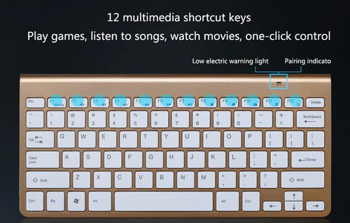 Load image into Gallery viewer, 2.4 GHz Wireless Mini Keyboard And Optical Mouse Set
